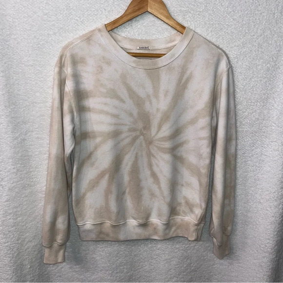 Abercrombie & Fitch Soft A&F Tie Dye Pullover Crewneck Sweatshirt XS Beach - Picture 10 of 10